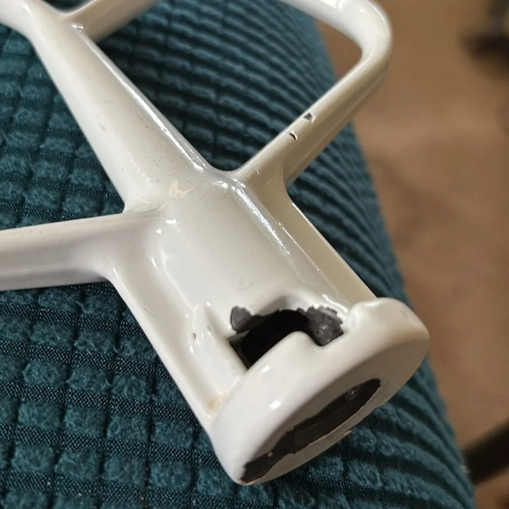 KitchenAid Coated Flat Beater, White For Mixer Attachment Dishwasher Safe